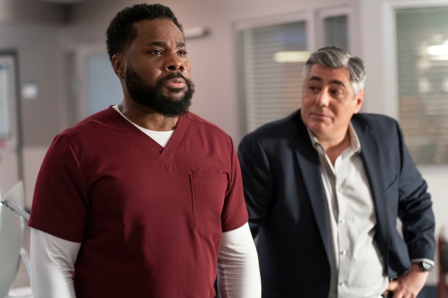 Malcolm-Jamal Warner and Danny Nucci in 911