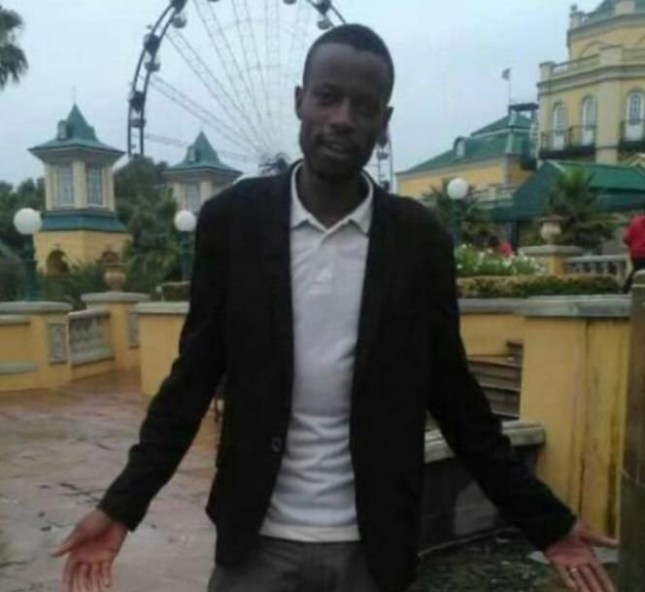 The photo of alleged killer Andrew Ndlovu posted on a Facebook page under an alibil that led the niece of murderd Christine Robinson to lead him to police