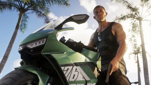GTA 6, Jason on a motorbike