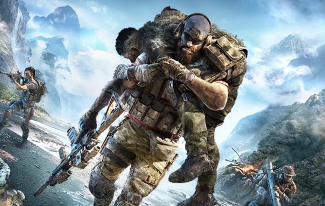 Ghost Recon Breakpoint key art of soldiers