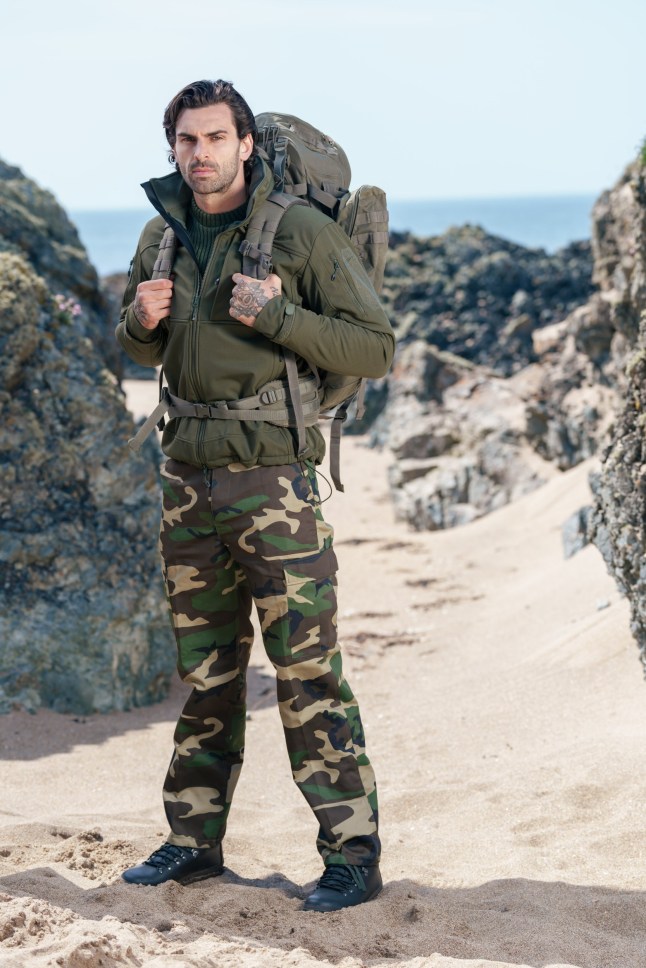 EMBARGOED TO 2000 TUESDAY JULY 22 Undated handout photo issued by Channel 4, of Adam Collard, one of the recruits from the channel's reality spin-off series, Celebrity SAS: Who Dares Wins, on a beach. The Channel 4 reality series will follow fourteen celebrities as they endure Special Forces training to try and make it through SAS selection. Issue date: Tuesday July 22, 2025. PA Photo. Photo credit should read: Pete Dadds/Channel 4/PA Wire NOTE TO EDITORS: This handout photo may only be used for editorial reporting purposes for the contemporaneous illustration of events, things or the people in the image or facts mentioned in the caption. Reuse of the picture may require further permission from the copyright holder.