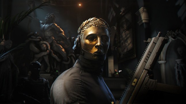 007 First Light trailer image of a villain in a mask